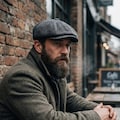 Handmade Wool Newsboy Cap: Vintage Style Gatsby Hat product logo
