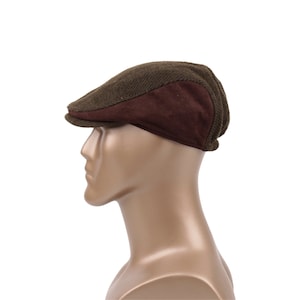 Wool Flat Cap for Men,Stylish Ivy Hat,Traditional Newsboy Cap,Warm Winter Baker Boy Hat,Peaky Blinders Style Cap,Driver Cap