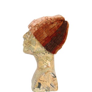 Hand Knit Beanie,Warm Caps,Multicolor Beanie, Boho Beanie,Cozy Chunky knit,Funky Beanie,Unisex Beanie,Winter Beanies,Fisherman Skull Cap,