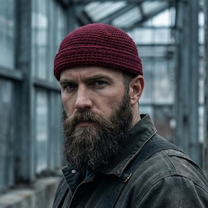 Bonnet docker au crochet fait main : bonnet pêcheur