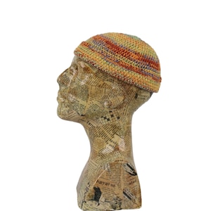 Gorra de verano Docker, gorro de pescador, gorra, gorro de calavera, gorro para hombre, gorros unisex, gorra hecha a mano, gorro colorido, gorros para hombre, crochet hecho a mano,