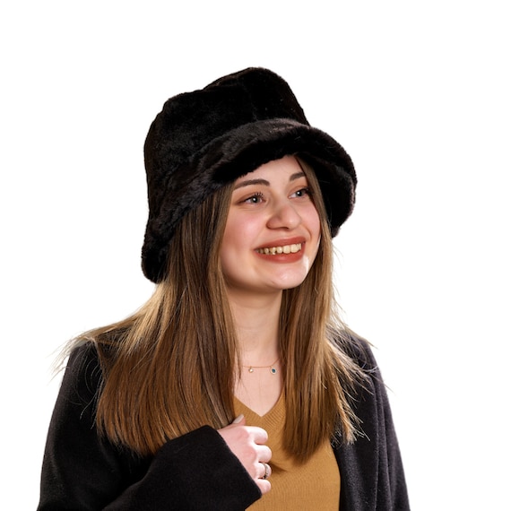 Pack 2 Gorros De Pescador De Felpa Para Mujer, Invierno, Estilo Abrigado Y Moderno - JSTHHTT