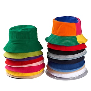 Bucket Hat,Beach Hat,Fisherman Hat,Stylish Summer Bucket Hat,Bucket hat For Girl, Accessories,Summer hat, Safari Hat,Cotton Hat,Many Colors