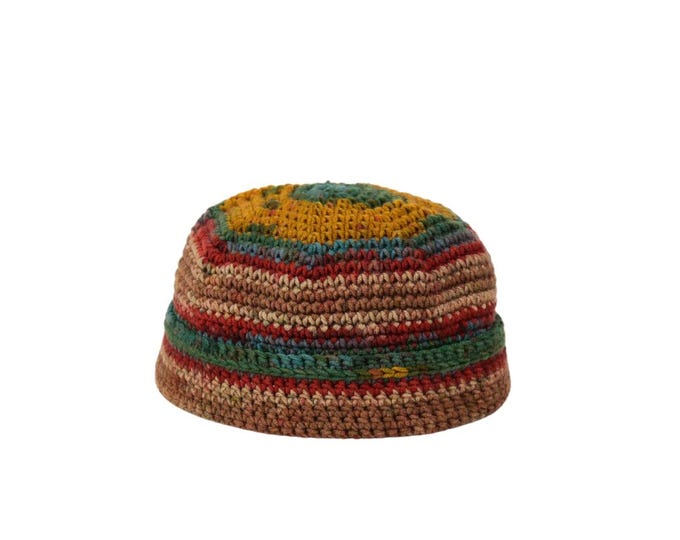 Handmade Crochet Docker Cap: Unisex Fisherman Beanie