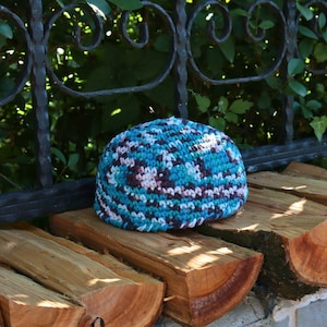 Summer Crochet Kufi Hat, Summer Cap Fisherman Beanie,Cap,Skull Cap,Beanie Men,Handmade Cap,Beanies for men,Handmade Crochet,Kufi