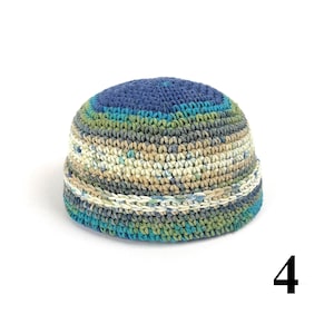Gorro de pescador de ganchillo hecho a mano 4