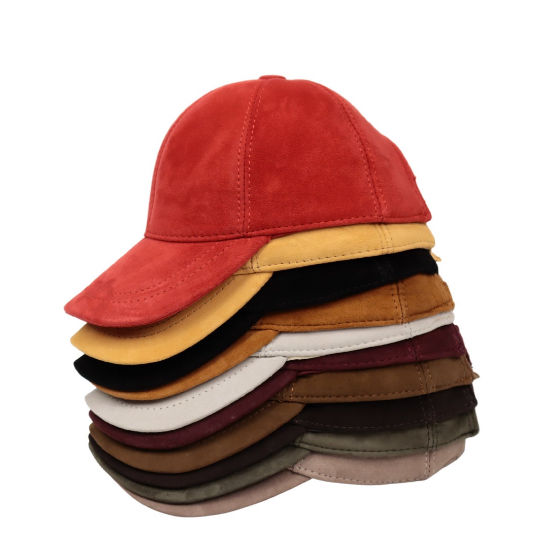 Patchwork Leather Hat -  Canada