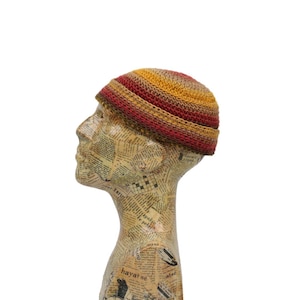 Gorra Docker, Gorro de pescador, Gorra, Gorro de calavera, Gorro para hombre, Gorros unisex, Gorra hecha a mano, Regalo para el Día del Padre, Gorros para hombre, Crochet hecho a mano, Gorras cálidas