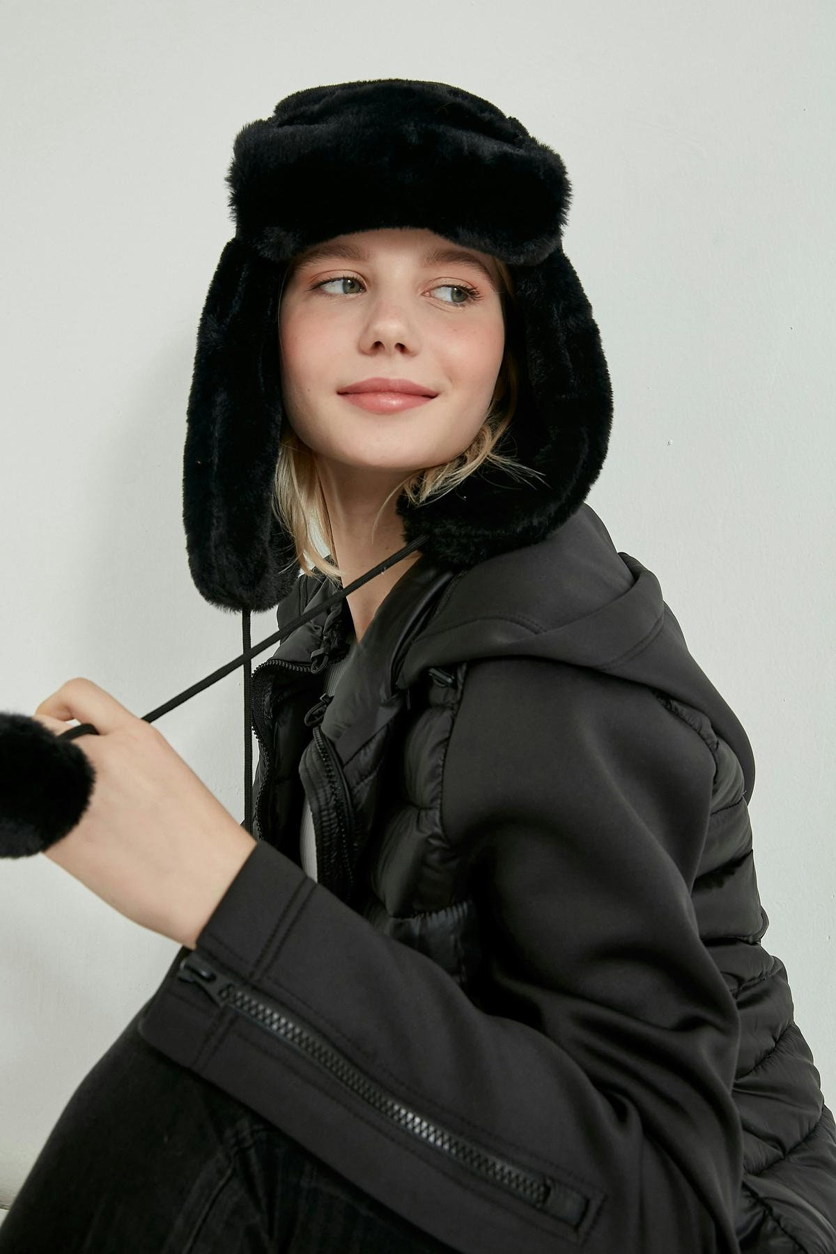 Faux Fur Trapper Hat: Ultra Warm Aviator Bomber Style