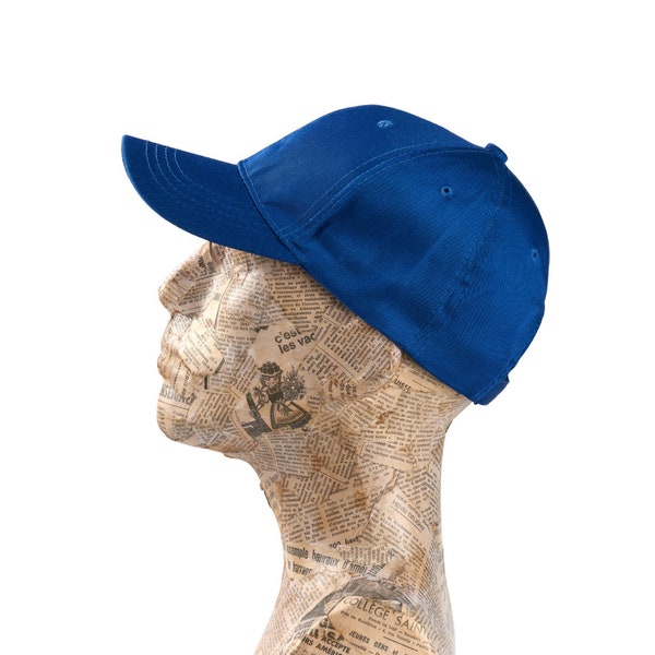 Blue Baseball Cap, Summer Baseball Cap,Adjustable Cotton Cap, Unisex cap,Woman Cotton Hat,Man Cotton Baseball Cap,Sun protection hats,Cap