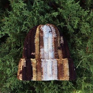 Hand Knit Beanie,Warm Caps,Multicolor Beanie, Boho Beanie,Cozy Chunky knit,Funky Beanie,Unisex Beanie,Winter Beanies