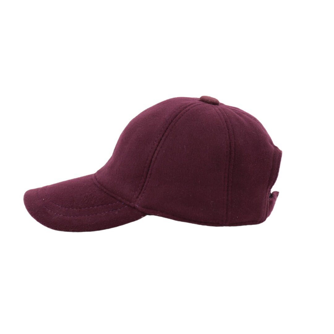 Unisex Burgundy Baseball Toggle Cap Classic Imported Adjustable Plain Hat NEW! PLAIN SOLID ADJUSTABLE BASEBALL CAP HAT BURGUNDY | eBay main image 4