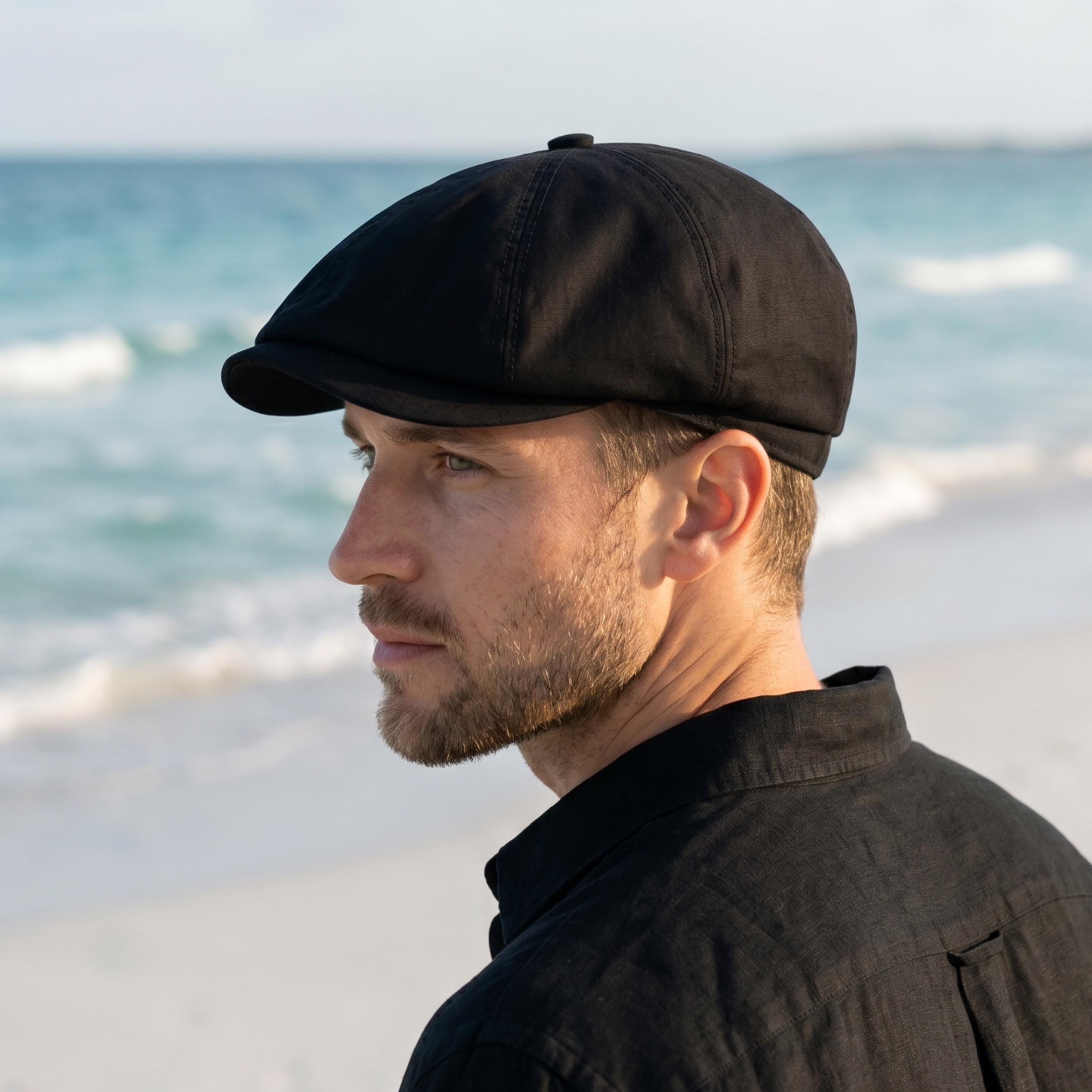 Canvas Hats Men Flat Caps - Etsy