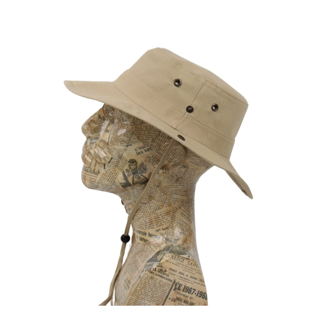 Matin Kim☆MATIN STITCH SAFARI BUCKET HAT MATIN STITCH SAFARI BUCKET HAT IN CHARCOAL - MATINKIM