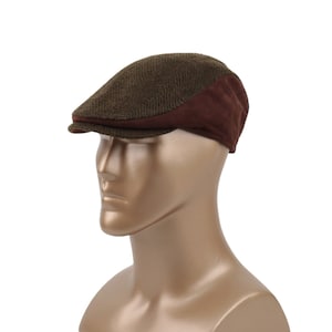 Wool Flat Cap for Men,Stylish Ivy Hat,Traditional Newsboy Cap,Warm Winter Baker Boy Hat,Peaky Blinders Style Cap,Driver Cap