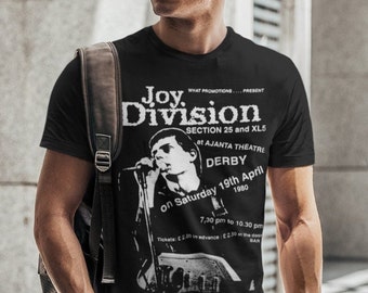 Joy Division gig poster T-shirt