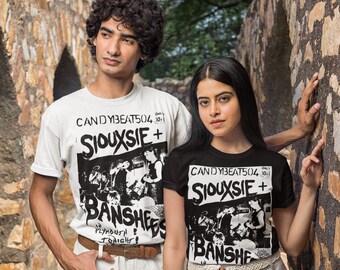 Maglietta Siouxsie And The Banshees Candy Beat - Bianca Taglia L - Nuova Con Etichette