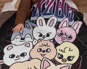 straykids ブランケット SKZOO Stray Kids Blanket With Skzoo Characters, Skz Stay Gift