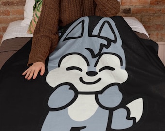 Kpop SKZOO Wolf Chan / Bangchan Cross Stitch Pattern - Etsy