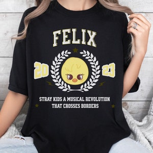 Cute customizable shirt of Skzoo characters, Stray Kids Merch, Hyunjin Stray Kids Shirt, Bang Chan Tee, Felix Kpop Fan Apparel, 5-Star Merch