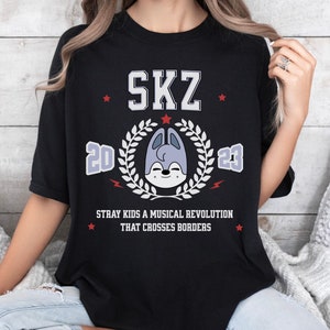 Cute Stray Kids Members Shirt, SKZOO Stray Kids Merch, Hyunjin Stray Kids Shirt, Bang Chan Tee, Felix Kpop Fan Apparel, 5-Star Tour Merch