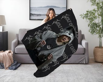 Stray Kids Blanket With Bang Chan & Wolf Chan, Custom SKZOO Kpop