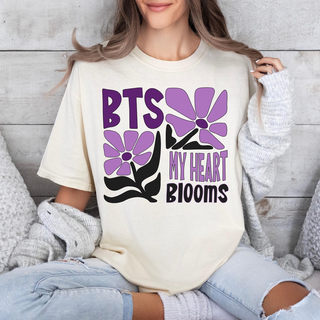 Floral Door BTS World Tour Mixed Mesh Jersey Gifts