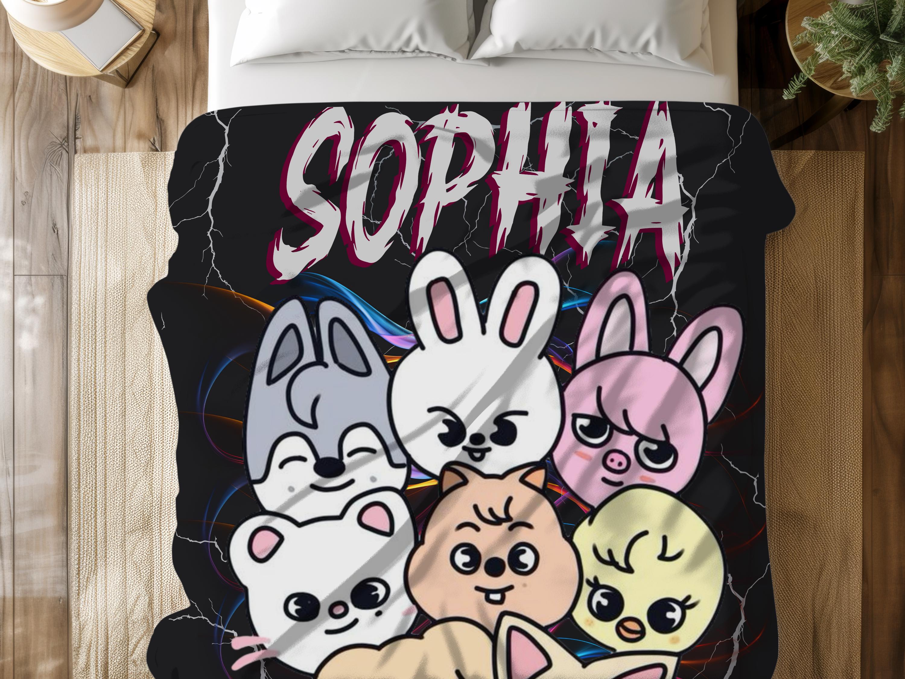 Stray Kids Hyunjin Blanket - Etsy