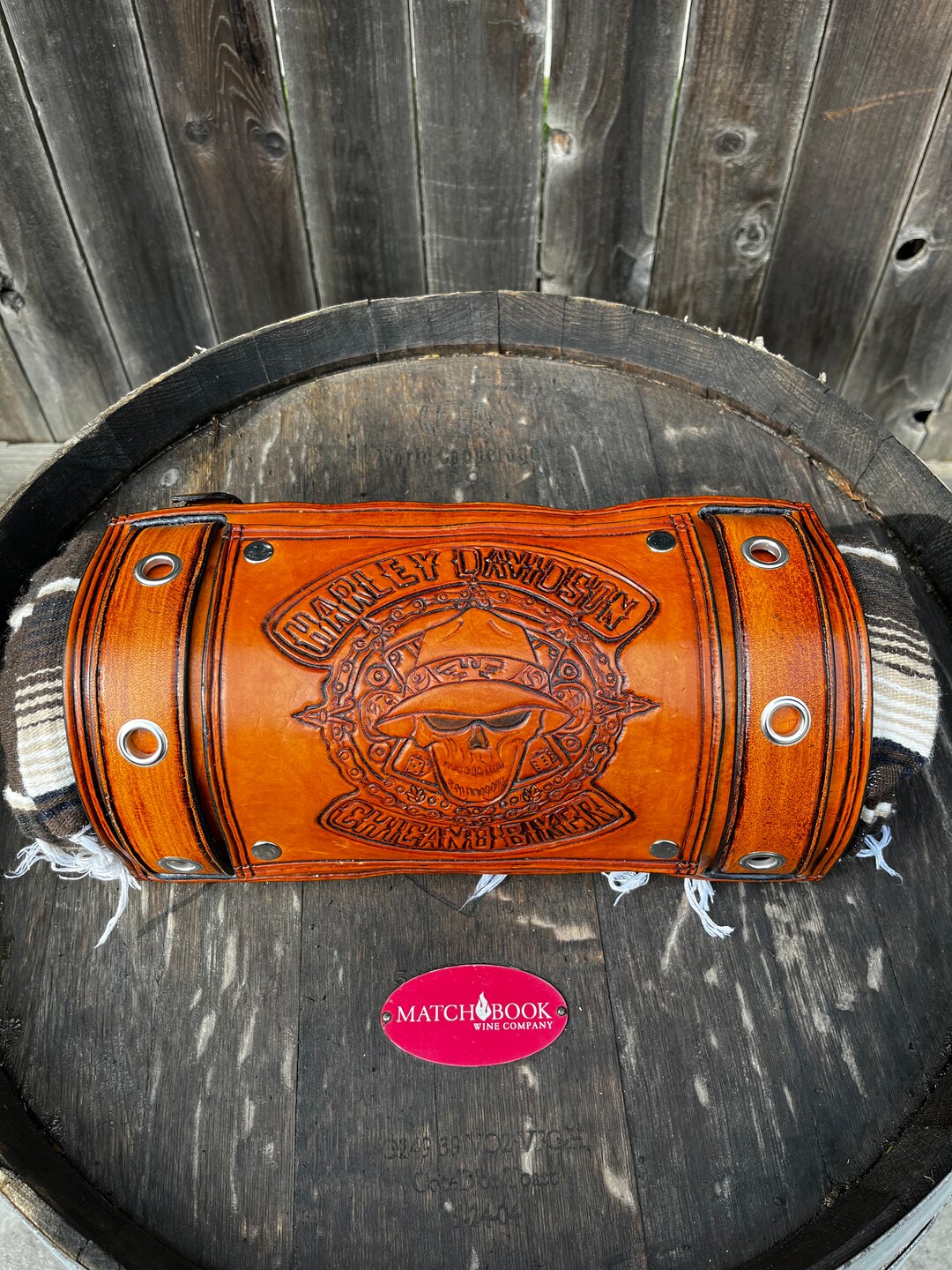 Harley Davidson Chicano Bedroll Etsy
