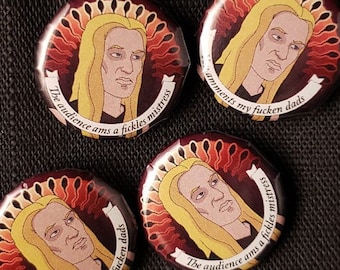 Skwisgaar Skwigelf 1 inch Button Pins - Metalocalypse, Dethklok