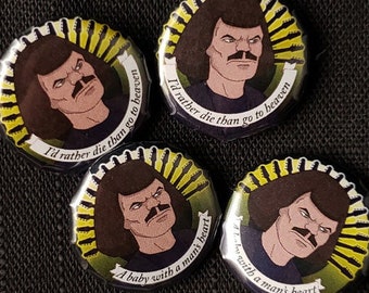 William Murderface 1 inch Button Pins - Metalocalypse, Dethklok