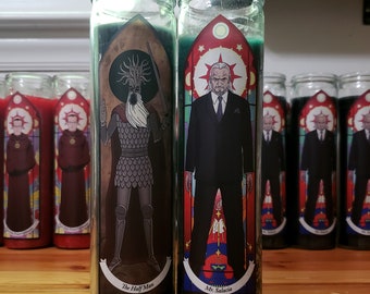 Mr. Salacia Devotional Candle v2 - Metalocalypse, Dethklok