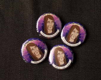 Toki Wartooth 1 inch Button Pins - Metalocalypse, Dethklok