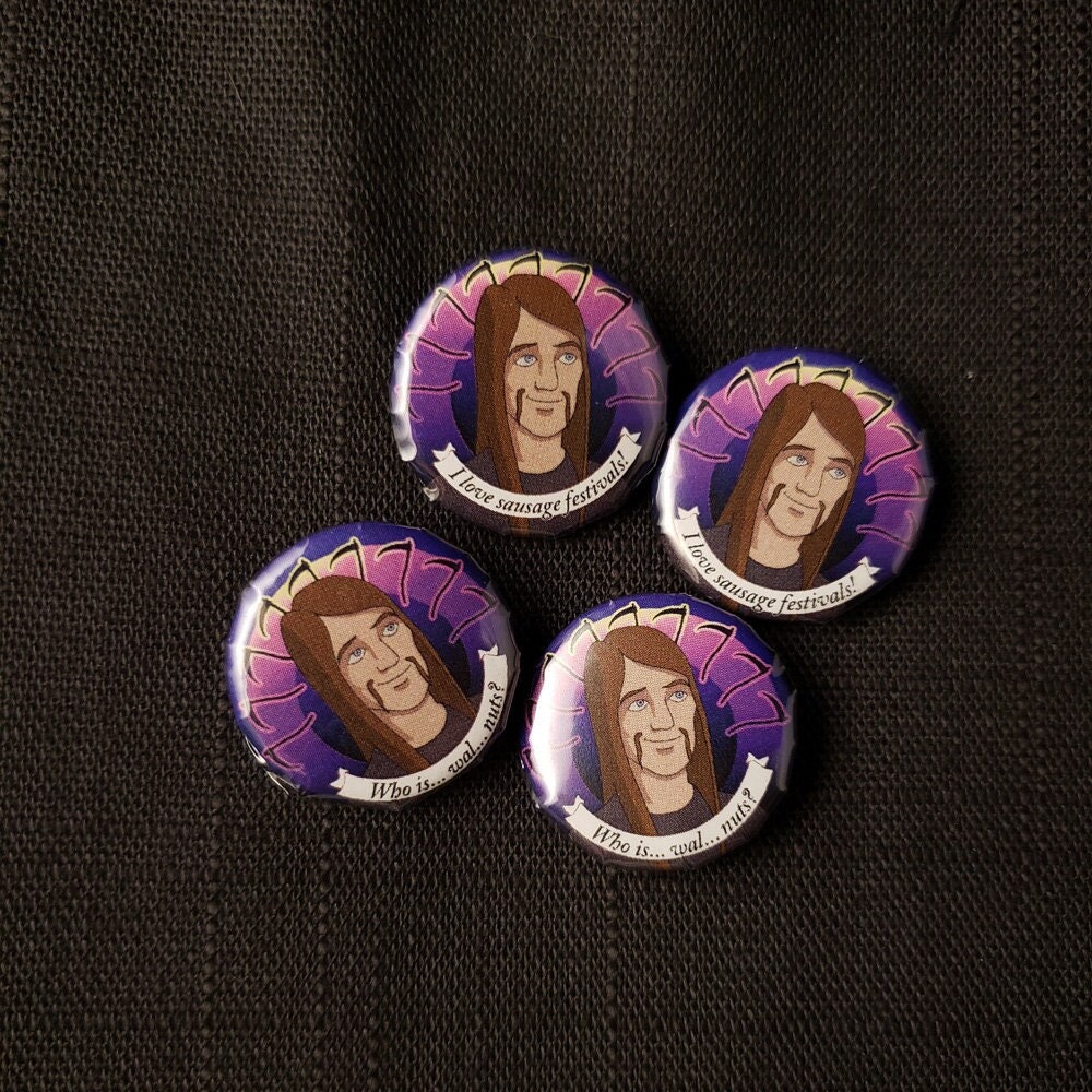 Toki Wartooth 1 inch Button Pins - Metalocalypse, Dethklok