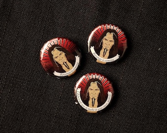 Magnus Hammersmith 1 inch Button Pins - Metalocalypse, Dethklok