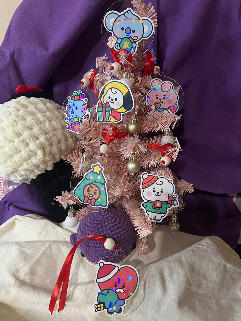 BT21 Christmas Ornaments ver. A Etsy