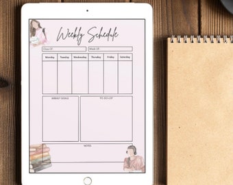 Studentenplaner | Akademischer Planer | College-Planer | Digitaler Planer | Studienplaner | Schulplaner | GoodNotes | Druckbarer Planer