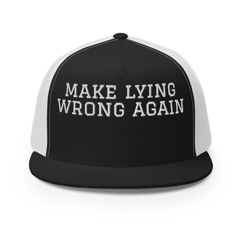 make lying wrong again hat