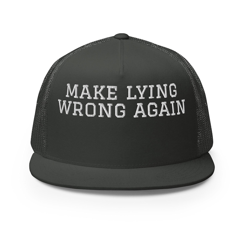 make lying wrong again hat