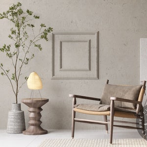 Pre-Cut Wall Moulding Kit: Factory Primed Accent Wall Frames