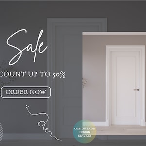 Pre-Cut Door Molding Kit: Primed Wainscoting Panel Frames