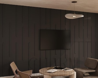 Pre-Cut Wall Panel Kit, Paintable, Waterproof, Custom Frames, Easy Installation
