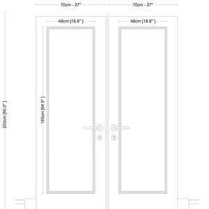 Door Moulding Kit - Door Molding Assembly - Ready Package - Pre-cut ...