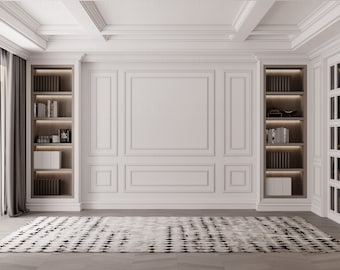 Set 6 Modanature Parete Art3d - Polistirene, Per Decorazione Interni, Facili Da Installare Con Colla