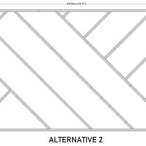 Custom made wall molding design have done for Jennifer - Sets of Frames Wainscoting Panel