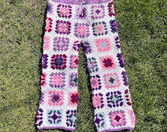 Crochet Granny Square Pants