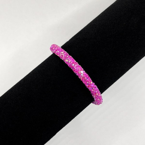 Barney Adjustable Glitter Bracelet, Gift for her, Women’s Jewelry, Girl’s Jewelry, Gift For Mom