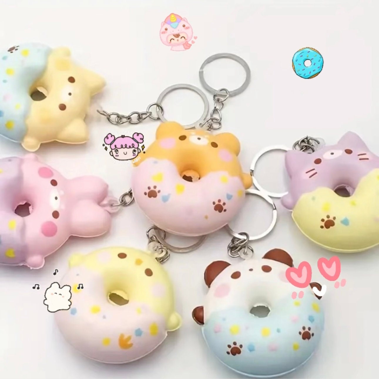 Kawaii Squishies Cute Glasses Bear Decoration Scented PU Slow Rising  Squishy Kids Toy - China Squishy and PU Squishy price