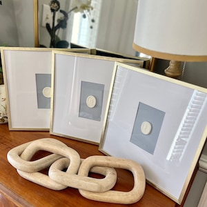 Framed Intaglio Art