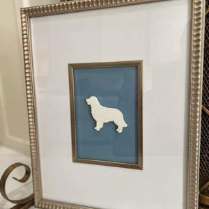 Framed Art- GOLDEN RETRIEVER- dog Decor- Home/nursery Decor